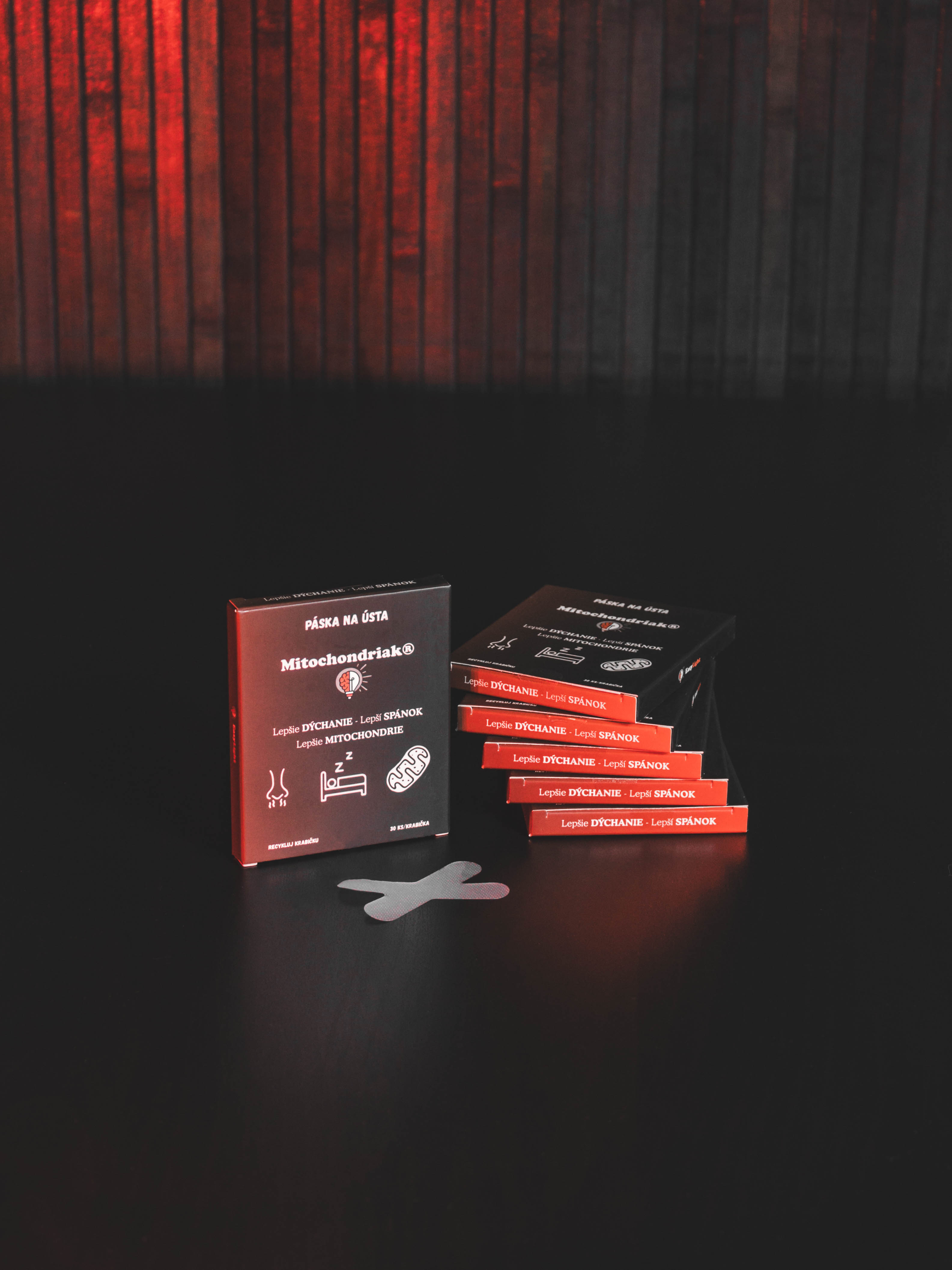 Taśmy na usta Mitochondriak