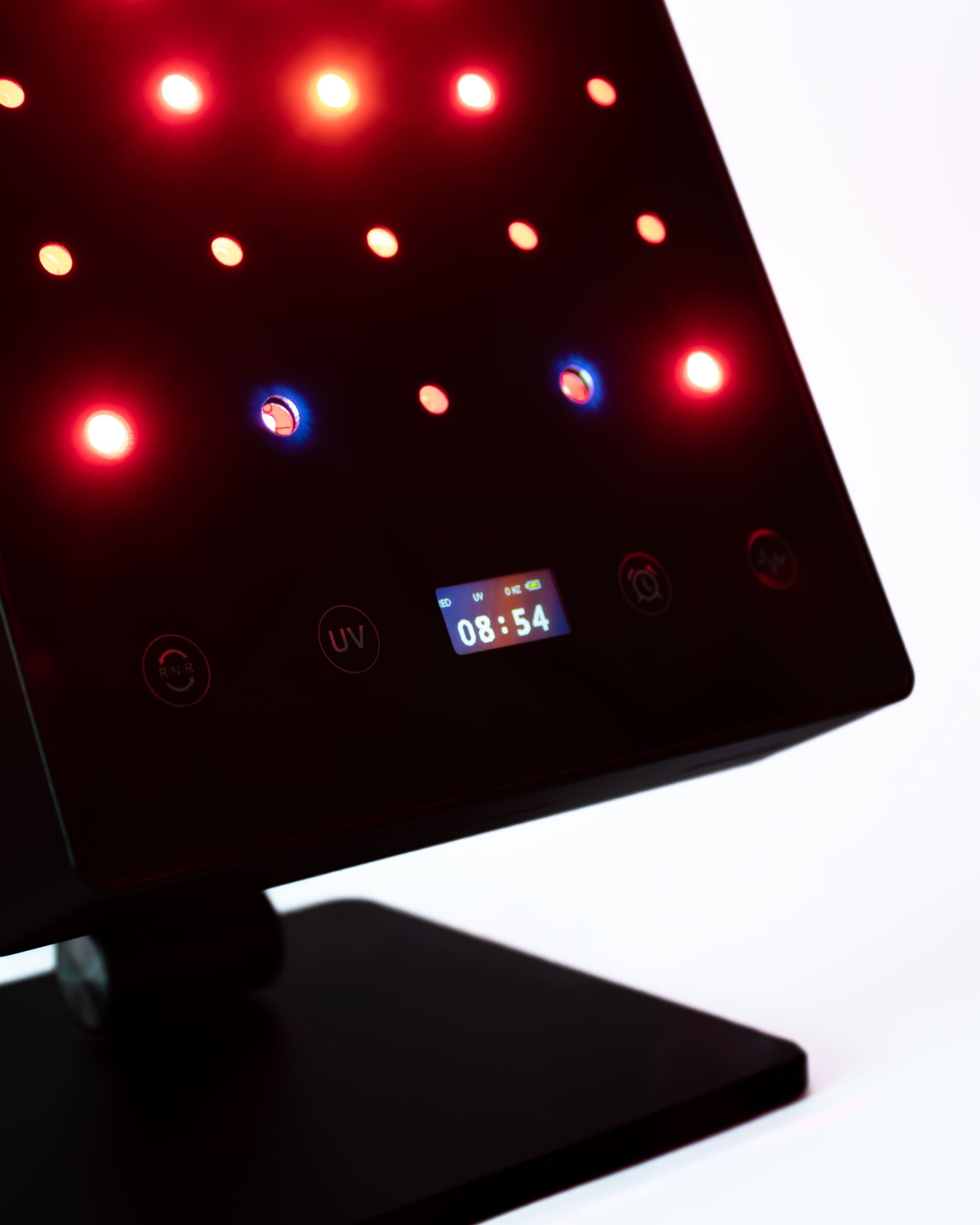 Ekran i sterowanie - Mitochondriak UV portable